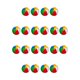 thumbnail image 2 of Vogacara 2 paquetes/lote de suministros para fiestas para globos llenos de diversión, pelota de playa, fiesta en la piscina, globos inflables bola de 6 colores 40cm 10piezas, 2 of 3