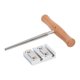 thumbnail image 3 of Escariador de orificios para clavijas de violín, herramienta de escariado, resistente, compacta, ergonómica, con mango de madera, para luthier, kit de, 3 of 9