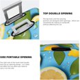 thumbnail image 6 of Travel Luggage Covers Lemon on blue background Print Elastic Washable Luggage Cover Dust-Proof Suitcase Cover Baggage Protector for 18-32 Inch Luggage, Large, 6 of 6