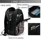 thumbnail image 4 of Disketp Snowflake Cream Hot Cocoa Mochila de Viaje Estampada para Laptop con Puerto de Carga USB, Mochila Impermeable para Computadora – Regalo para Hombres y Mujeres, 4 of 7