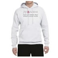 thumbnail image 2 of Donâ€™t Let Friends ALone Awareness Unisex Graphic Hoodie Sweatshirt, White, X-Large, 2 of 3