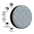 thumbnail image 3 of Bingfone Nautical1 Spare Tire Cover Weatherproof Universal Wheel Protectors for RV Camper Travel Trailer SUV Truck-14 inch, 3 of 8