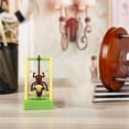 thumbnail image 4 of HaoXun Solar Powered Swinging Monkey Car Decor - Eco-Friendly Animated Toy for Dashboard, Home Office | Cute Gift Idea for Birthdays, Holidays | Green Plastic Mini Decoration (10cm), 4 of 7