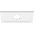 thumbnail image 2 of 32"W x 16"H x 6"ID x 11"C x 1"P Rectangle Architectural Grade PVC Contemporary Ceiling Medallion, 2 of 11