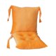 thumbnail image 4 of Cojín para silla con respaldo transpirable con correas, ligero y cómodo. Naranja, 4 of 9