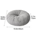 thumbnail image 3 of Corduroy Round Floor Cushion, Soft Solid Color Non Slip Pouf Pad, Pressure Relief Thick Support Seat Mat, Pilling Resistant Easy Clean Design for Living Room Bedroom Yoga Meditation Ki*ds Room Use, 3 of 6