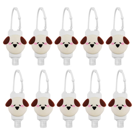 TIHLMK 10pcs Hand Sanitizer Dispensing Portable Hang Dispenser 30ML