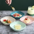 thumbnail image 5 of Clearance!YZEGDCH Household Spit Bones Plates Lightweight and Stackable Dining Table Garbage Plate Home Kitchen Utensils & Gadgets,4pcs, 5 of 9