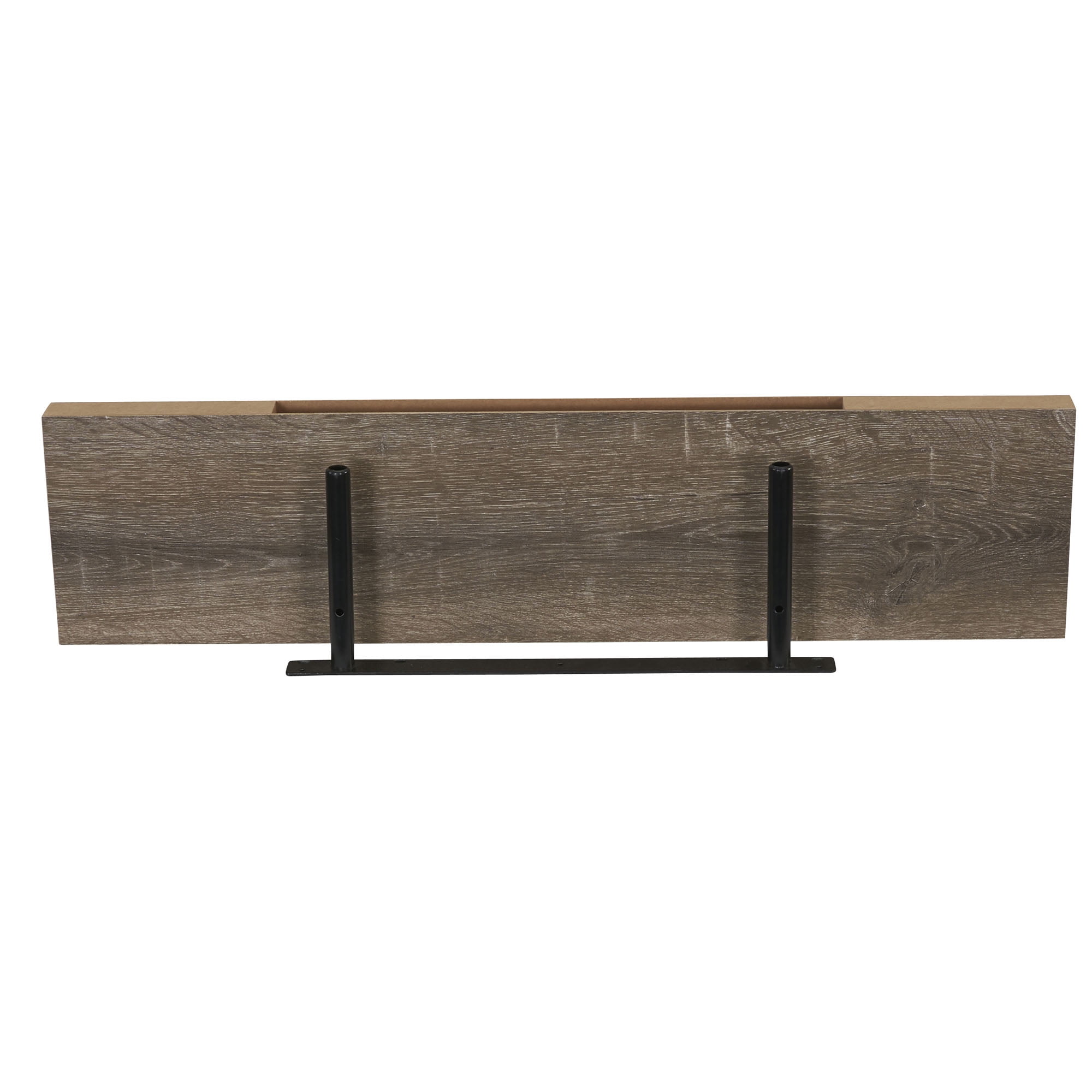 Household Essentials Wall Mounted Floating Shelf, Ashwood Woodgrain Finish