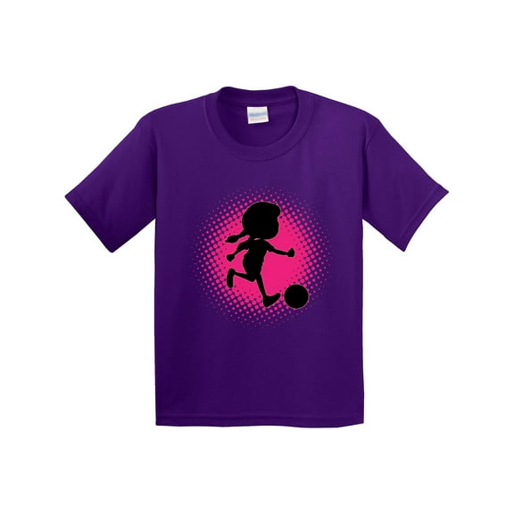 Inktastic Girl Soccer Player Sports Team Youth T-Shirt