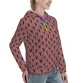 thumbnail image 6 of Lsque German Shepherd Dog Pattern Casual Women's Hoodie,Hooded Sweatshirt with Kangaroo Pocket,Pullover Hoodie with Eye-catching Drawstrings-Medium, 6 of 7