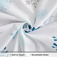 thumbnail image 4 of Floral Queen Sheets Soft Breathable Microfiber Vintage Printed Bed Sheet Set Deep Pocket Fitted Sheet Included Flower Pattern, 4 of 7
