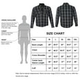 thumbnail image 5 of Dream Apparel Men's Long Sleeve Casual Shirt Armored Buffalo Plaid Flannel Shirt 100 % Cotton, 5 of 6