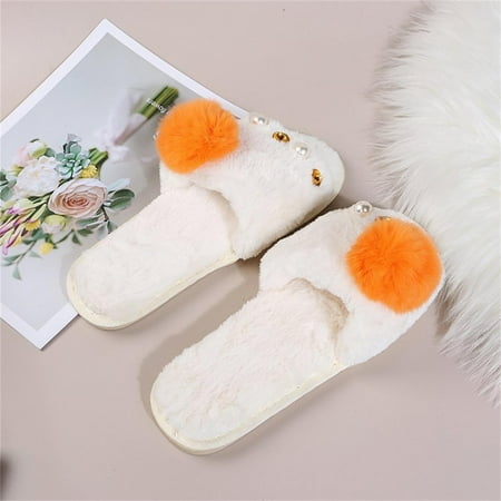 

LEEy-World Womens Slippers Women s Summer Sunflower Beach Foreign Trade Slippers Winter Slippers for Women Indoor
