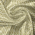 thumbnail image 5 of Ambesonne Retro Valance Pack of 2, Diamond Line Pattern, 42"X12", Yellow and Cream, 5 of 5