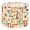 Color 3, variant on Lampshades 2 Pack Abstract Geometric Circle Network Pastel Colors Cream 13"x13"x10" Light Shade for Table Lamps Floor Lamp Shades Lampshade Replacement Easy Assembly