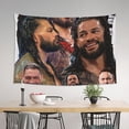thumbnail image 4 of World Wrestling Entertainment Tapestry Wall Hanging, Soft Polyester Wall Artwork For Bedroom Living Room Dorm, Lightweight Peach Skin Fabric Decor Tapestry With Hanging Accessories For Home Decor, 4 of 9