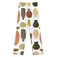 thumbnail image 3 of Greek Pots Tile Women's Pajamas Pajama Pants Women's Sleepwear Lounge Sleep Bottoms Stretch with Pockets, 3 of 7