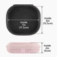 thumbnail image 4 of Geekria NOVA On-Ear Headphones Case Compatible with JBL Tune 510BT/660NC/560BT/500BT, Jr 310BT and More, Replacement Hard Shell Travel Bag with Cable Storage (Pink), 4 of 6