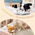 thumbnail image 7 of MorisMos 4PCS Plush Cat Toys Set, 16.5in Soft Stuffed Kitten Animals, 7 of 7