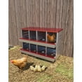 thumbnail image 1 of Chicken Nesting Box 8 Compartment, Metal Roll Away Egg Laying Box with Perch Rod – Durable Poultry Nest Box for Easy Egg Collection, Backyard Chicken Coop, 1 of 6