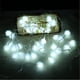 thumbnail image 4 of Xihbxyly Luces Navideñas de Espinas, Pompón de Nieve para Decoración Invernal, Linterna Led a Batería, Modos de Luz Intermitente y Constante, Decoración Navideña para Interiores y Exteriores, 1,5 M d, 4 of 6