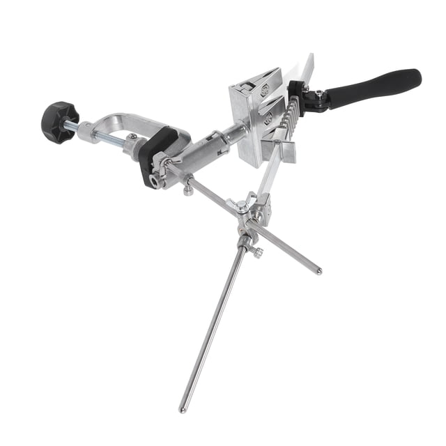 Aiguiser le Kit de Pierre, Couteau Affûtage Pierre Ensemble Multi Usage 360 Rotation Aiguiseur Stand Haute Efficacité pour Ciseaux