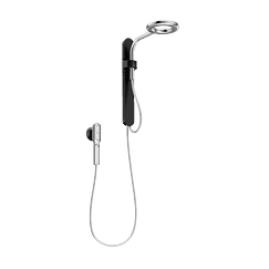 Moen 3638EPBL Soffione Doccia Acc-Core: Design Elegante In Nero Opaco, Rifinito A Mano