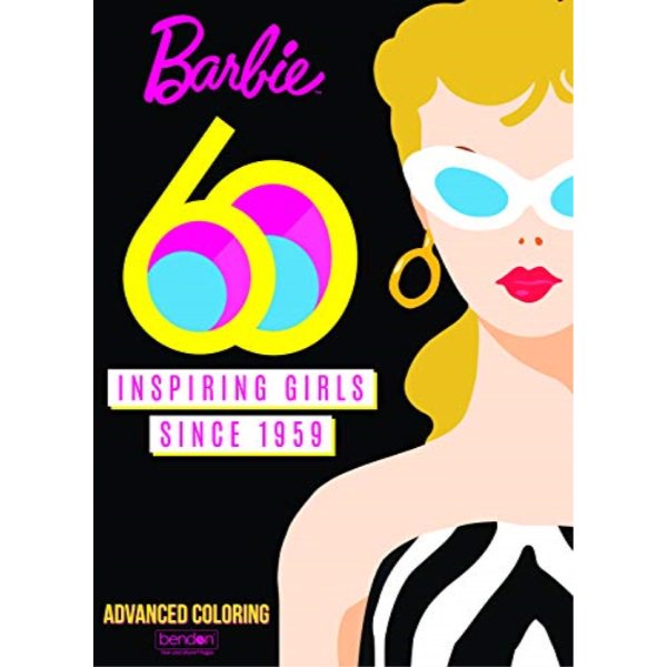 Bendon 44752 Barbie Advanced Coloring Activity Book Multicolor Walmart Com Walmart Com