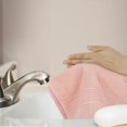 thumbnail image 2 of PiccoCasa 2PCS Cotton Absorbent Hand Towels Quick Dry 13" x 29" Pink, 2 of 7