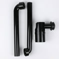thumbnail image 1 of Efficient Hair And Impurity Interception Adjustable Sink Drain P Trap Unpleasant Smell Bathroom Garbage Disposal Black, 1 of 9