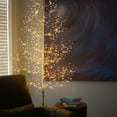 thumbnail image 3 of Wintergreen Lighting 6ft Lighted Tree Decoration with Gold Branches, 750 Warm White Fairy Lights, Fairy Light Tree, 3 of 8