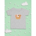 thumbnail image 3 of Cute Dogs In Basket T-Shirt Infant -Image by Shutterstock,  18 Months, 3 of 4