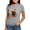 Heather Gray, variant on CafePress - PD Moreno's Halloween Black Women's Deluxe T Shirt - Womens Tri-blend T-Shirt
