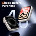 thumbnail image 2 of Protector de pantalla L K de TPU, 6 unidades, para Apple Watch de 40 mm, 2 of 6
