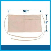 2-Pocket Canvas Apron