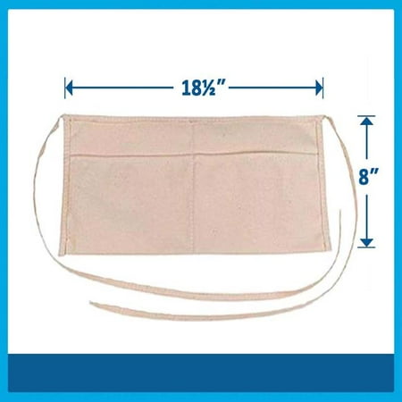 2-Pocket Canvas Apron