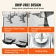 thumbnail image 5 of Dispensador de bebidas comerciales VEVOR, 2 tanques de 18 L/19 QT por tanque, dispensador de jugo, máquina de bebidas de te helado de acero inoxidable de 370 W con temperatura de enfriamiento, 5 of 9