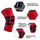 thumbnail image 3 of Rodillera deportiva de silicona con resorte, protector deportivo para correr, fitness y ciclismo, 3 of 6