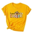 thumbnail image 2 of EGNMCR Easter Chemises pour Femmes Chemises Easter Imprimé Femmes Easter Mode Imprimé T-shirt à Manches Courtes Easter Imprimé Haut à Manches Courtes à Col Rond T-shirt pour Femmes, 2 of 3