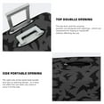 thumbnail image 4 of Flying bats cool dark grey Luggage Cover Anti Scratch, Elastic Suitcase Protector Suitcase Covers for Luggage Fits 18-32 Inch Luggage, 4 of 5