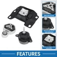 thumbnail image 3 of Juego de soporte de motor de transmisión No.BB5Z6038F para Ford Explorer 2.0L 2.3L 2012-2019, 3 of 6
