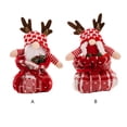 thumbnail image 2 of Billuyoard Muñeco de Navidad portátil decorativo Navidad temática Festival juguete hogar Oficina patio trasero decoración ornamento Accesorios Kits de decoración para fiestas Mujer Billuyoard HA069293-02, 2 of 6