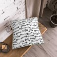 thumbnail image 5 of KLL Fish Bones Decorative Throw Pillow Covers Velvet Soft for Couch Sofa Bedroom Living Room Outdoor (No pillow core)- 16"x16", 5 of 5