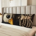 thumbnail image 2 of Naloa Duck Bones Body Pillow Cover, Pillowcases with Hidden Zipper Breathable Long Pillow Case (Pillows are not included,20x54 inch), 2 of 7