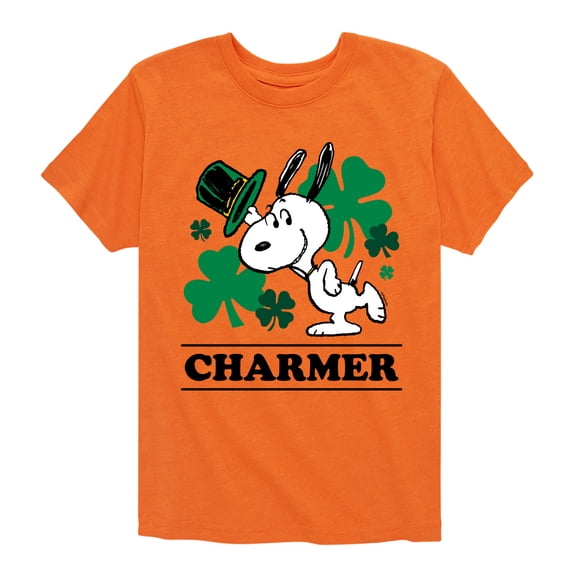 Snoopy Charmer  - Toddler And Youth Short Sleeve Graphic T-Shirt