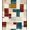 Multi Beige, Pattern 20, variant on ODIKA 8'x10' Washable Area Rug Geometric Contemporary Abstract Distressed Vintage Assorted for Living Room, Under Sectional, Family , Durable, Non-Slip