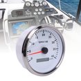 thumbnail image 6 of M Buder 110mm 4.33 in Universal Tachometer Gauge 4000 RPM with Hour Meter 7 Color Backlight DC 9-32V Marine Automotive Replacement White Dial Silver Bezel, 6 of 9