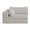 White, variant on MAYEERTY 95" Cloud Sectional Sofa, Modern Minimalist U-Shaped Couch, 3-Seat Deep Seat Corner Sofa, Black Plush Corduroy Fabric, No Assembly Required for Living Room