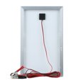 thumbnail image 2 of Labymos 30W DC 12V/18V Solar Panel Kit Set with Alligator Clip/ IP65 Water Resistance for, 2 of 8